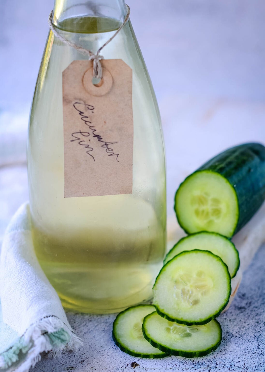 Easy homemade Cucumber Gin Recipe Larder Love