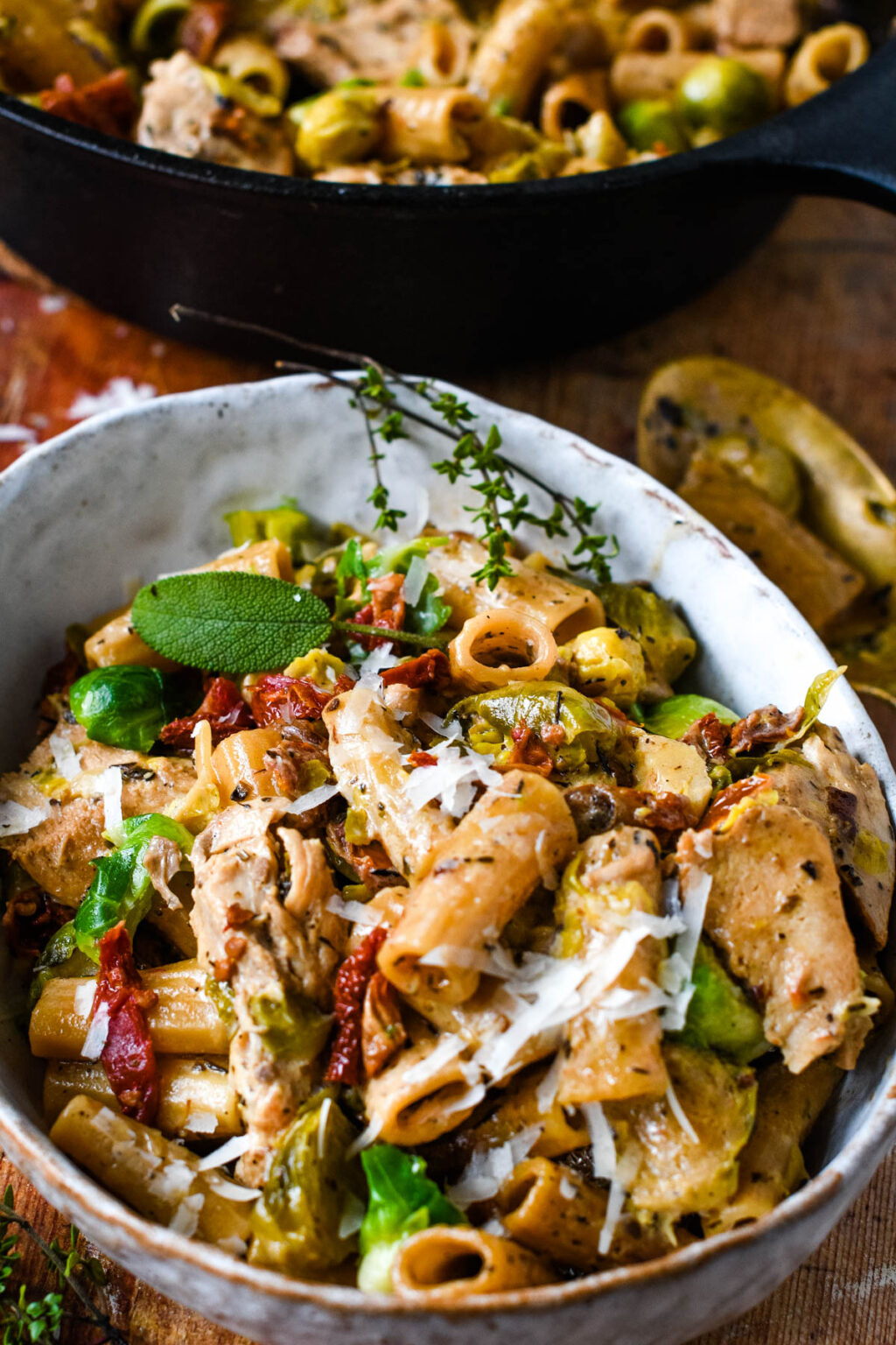 One Pan Leftover Turkey Pasta Bake Larder Love one-pan-leftover-turkey-pasta-bake-larder-love