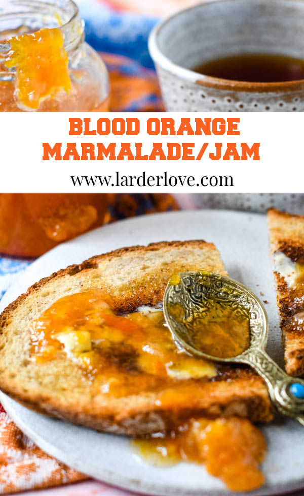 Blood Orange Marmalade With Gin Larder Love