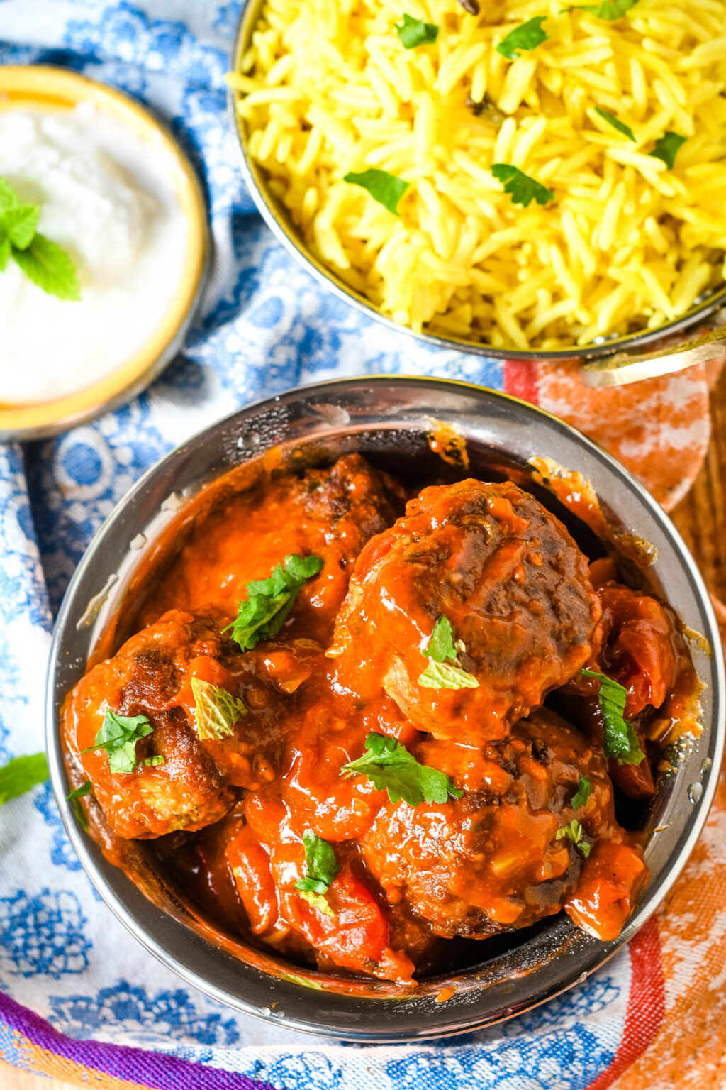 One Pan Lamb Meatball Curry Larder Love