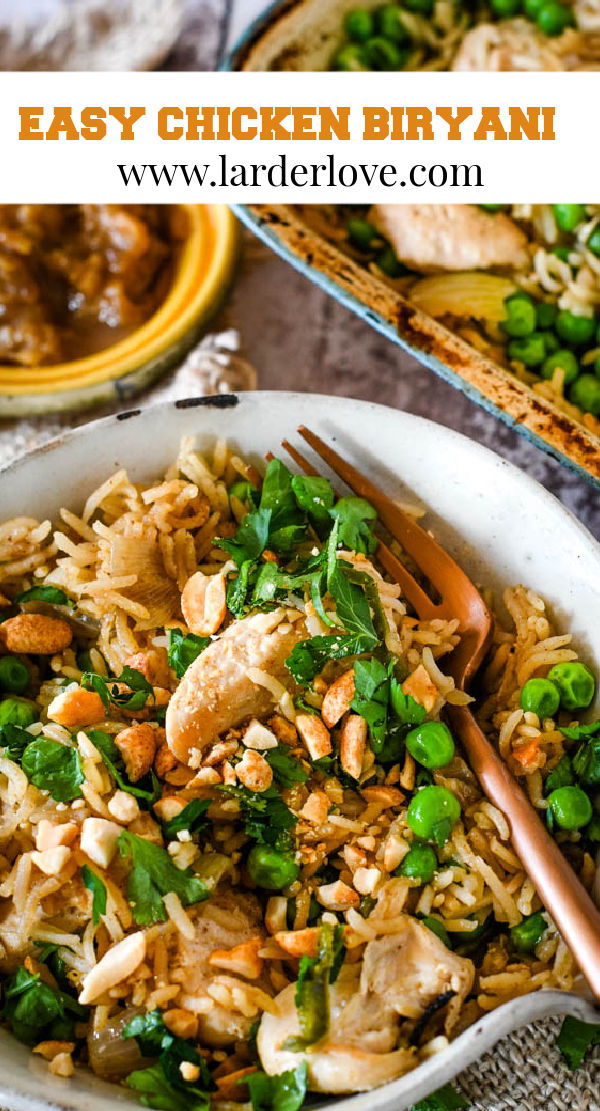 Quick And Easy Chicken Biryani Traybake - Larder Love