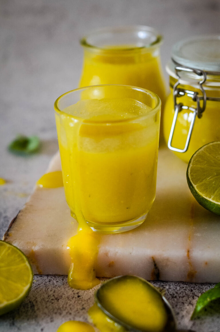 Easy Lime Curd With Basil Larder Love