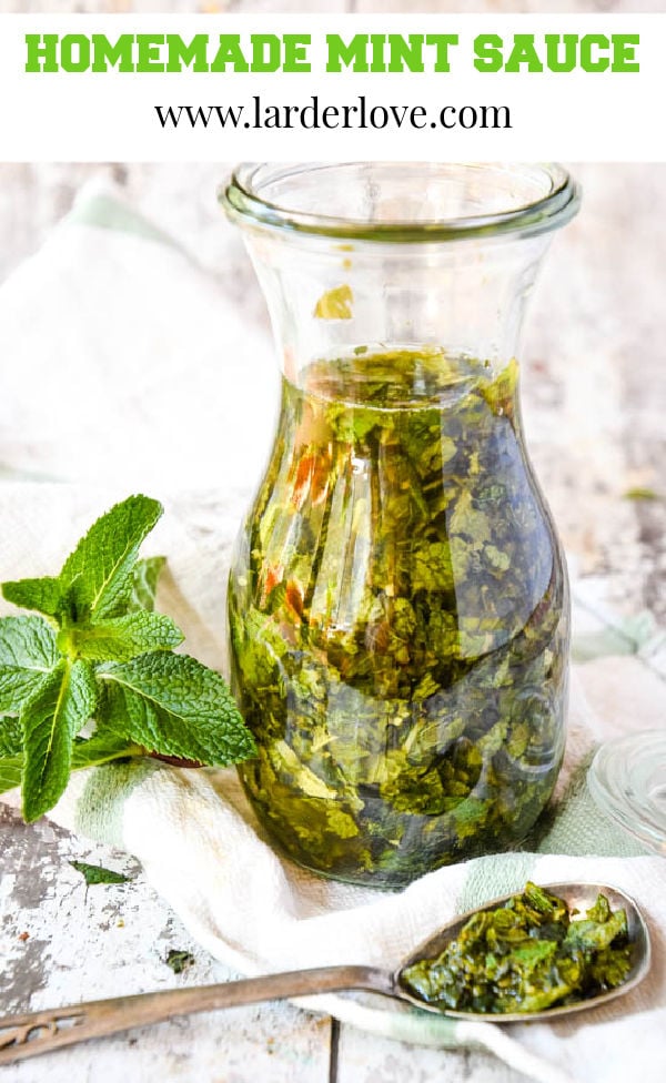 Easy Homemade Mint Sauce Larder Love
