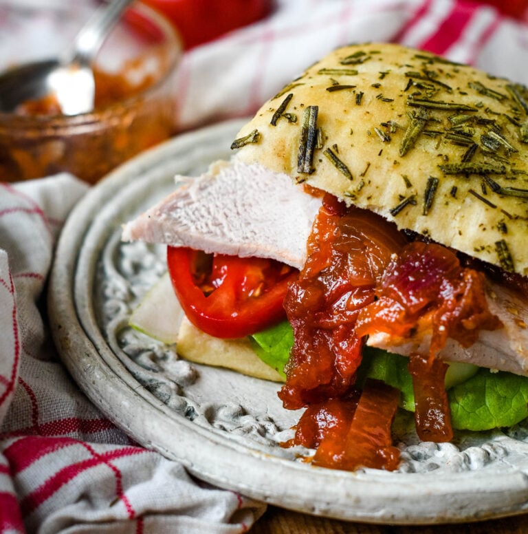 homemade tomato chutney