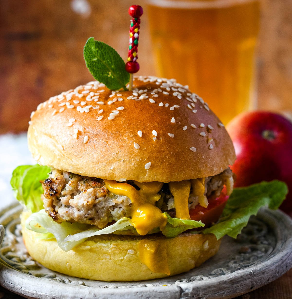 Pork Burgers With Apple And Sage Larder Love