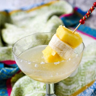 homemade tropical liqueur