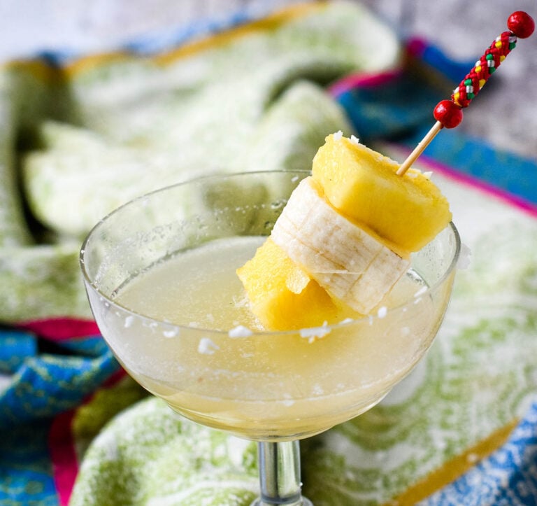 homemade tropical liqueur