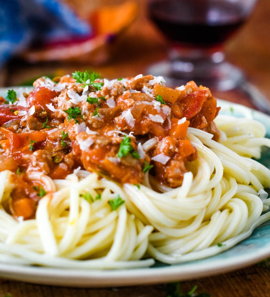 turkey bolognese