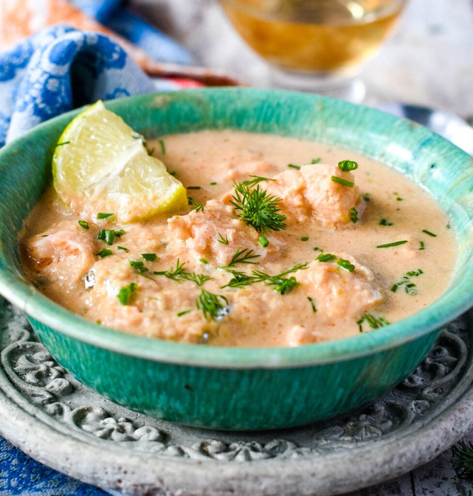 cream of salmon soup