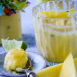 mango and lime mojito curd