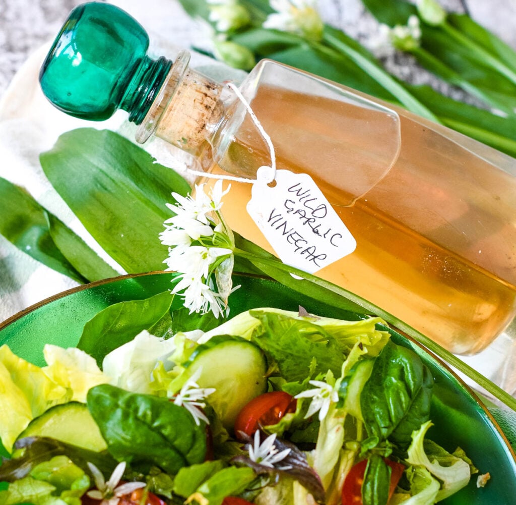 wild garlic vinegar