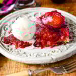 plum tarte tatin