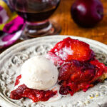 plum tarte tatin