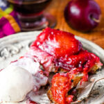 plum tarte tatin