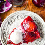 plum tarte tatin