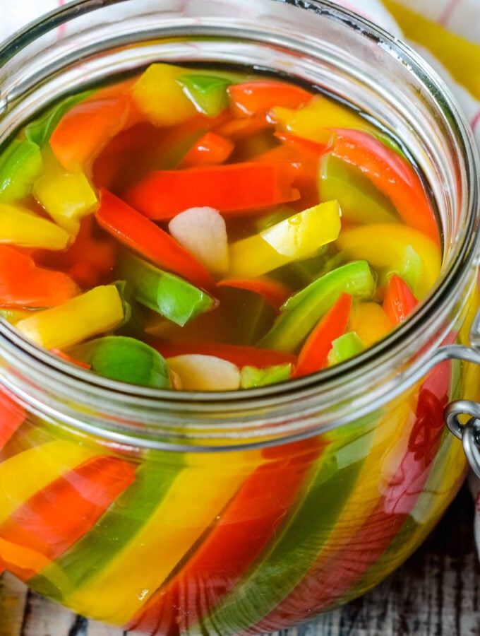 sweet pickled peppers
