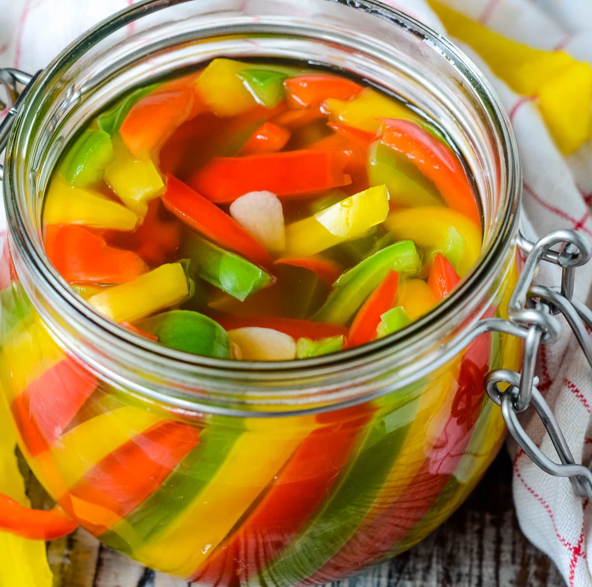 sweet pickled peppers