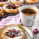 cherry puff tarts